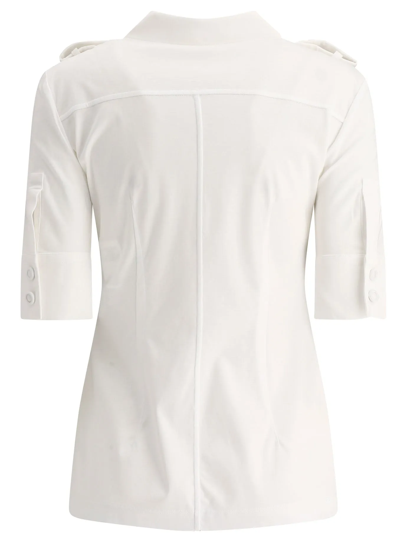 Sportmax Short Sleeved Buttoned Shirt