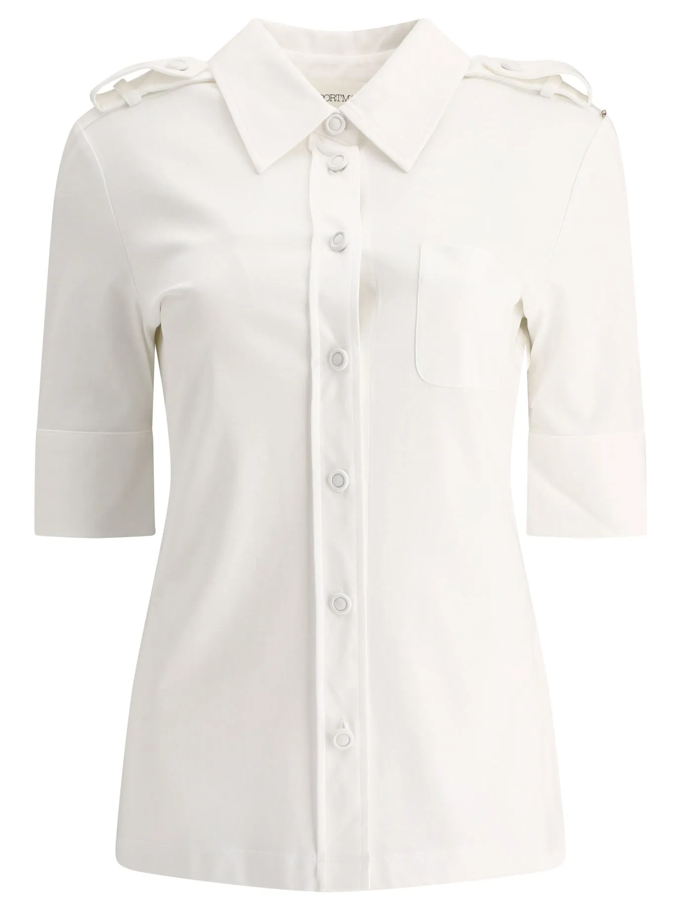 Sportmax Short Sleeved Buttoned Shirt