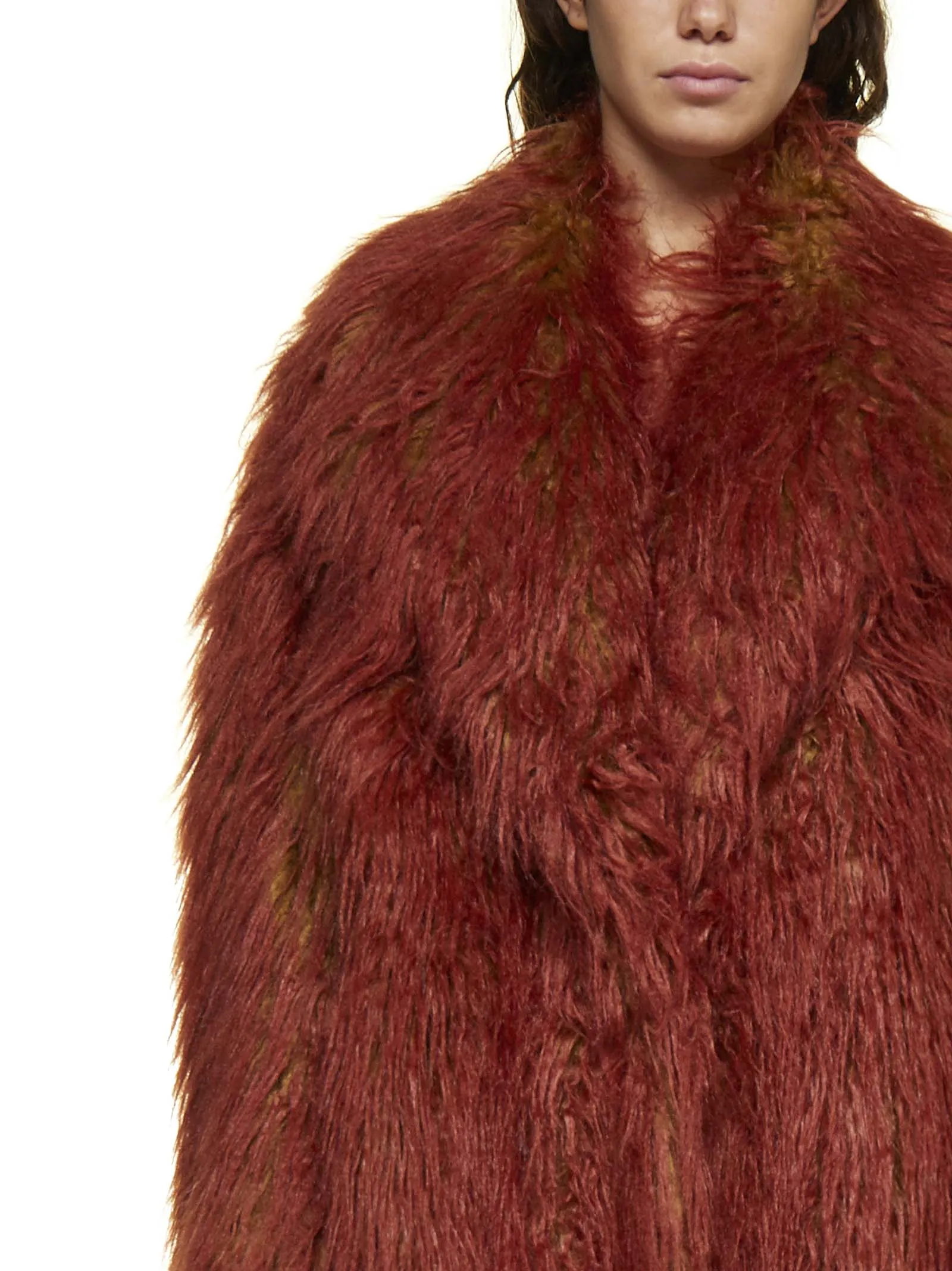 Sportmax Uvina Nuanced Mongolian Jacket
