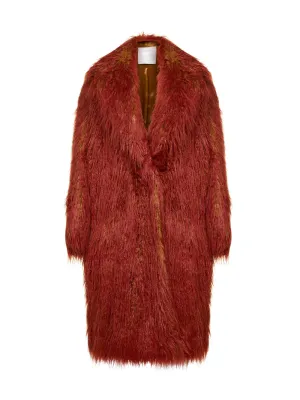 Sportmax Uvina Nuanced Mongolian Jacket