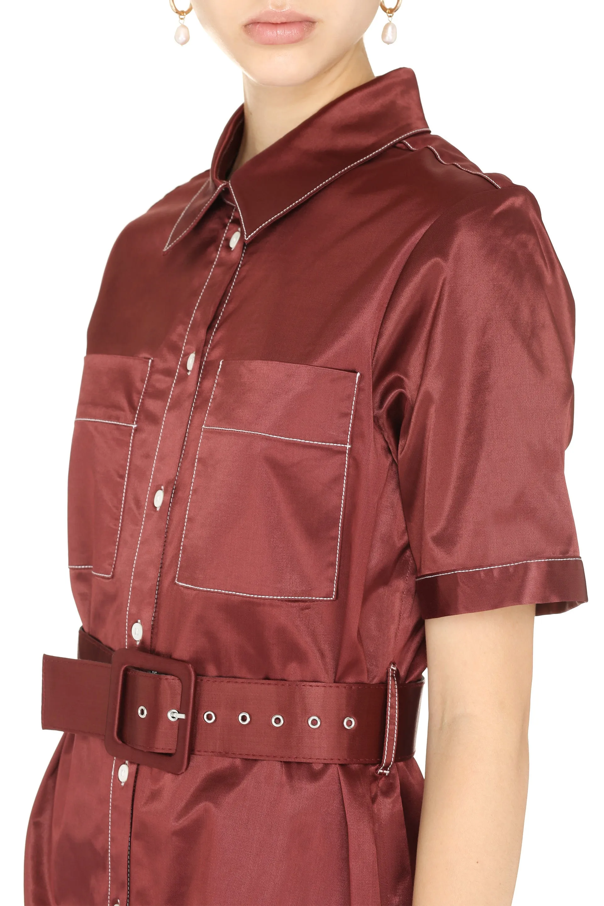 Staud Bentley Shirt Dress
