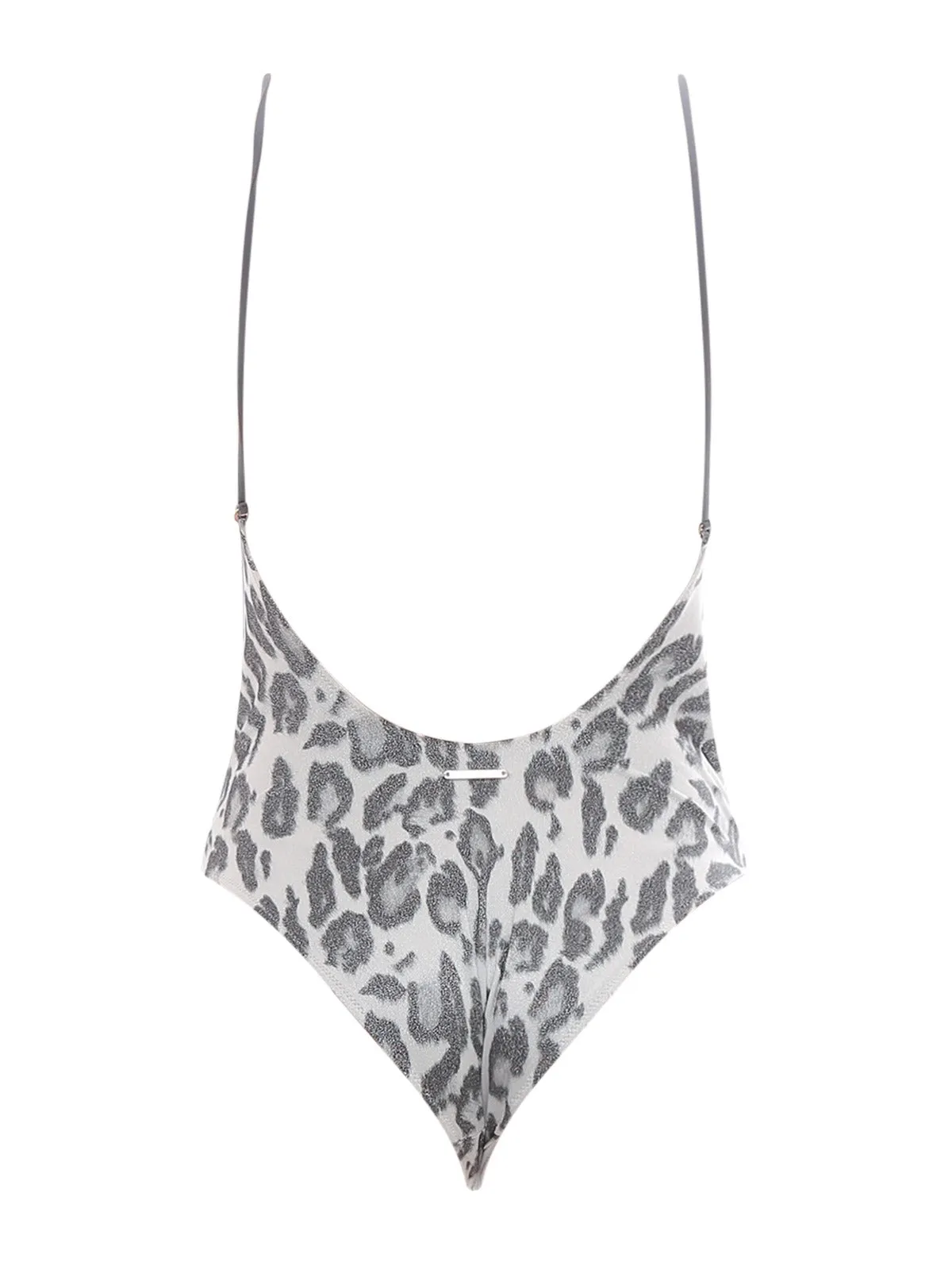 Stella McCartney Allover Leopard Printed One-Piece Swimsuit