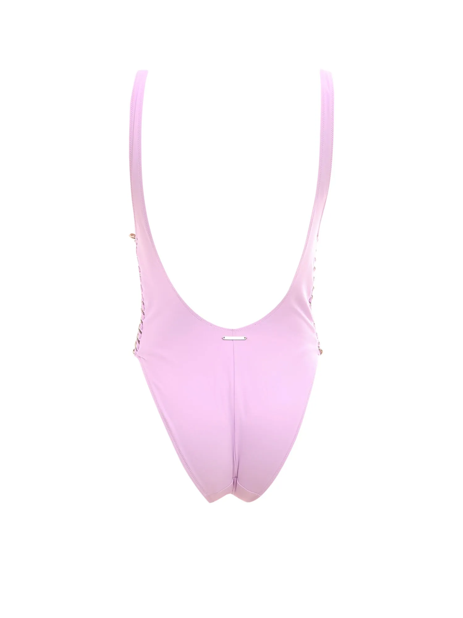 Stella McCartney Chain-Link Backless Swimsuit