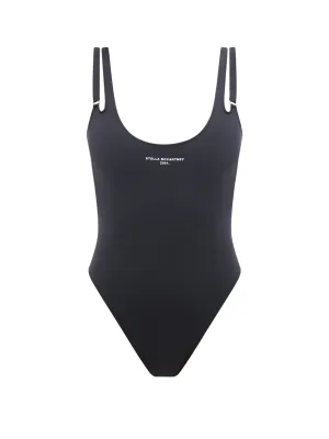 Stella McCartney Logo Printed Stretched Swimsuit