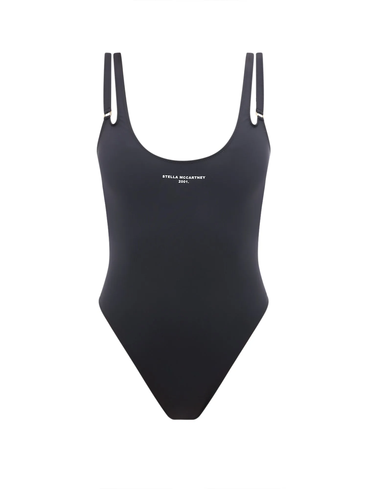 Stella McCartney Logo Printed Stretched Swimsuit
