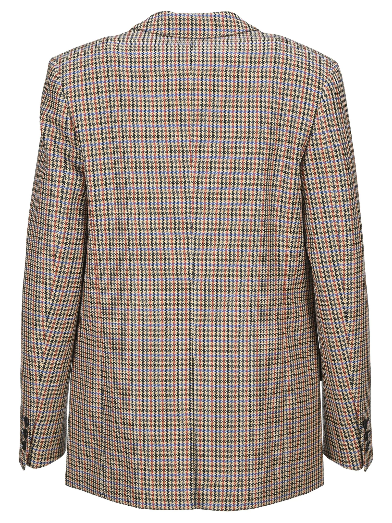Stella McCartney Single-Breasted Houndstooth Jacket