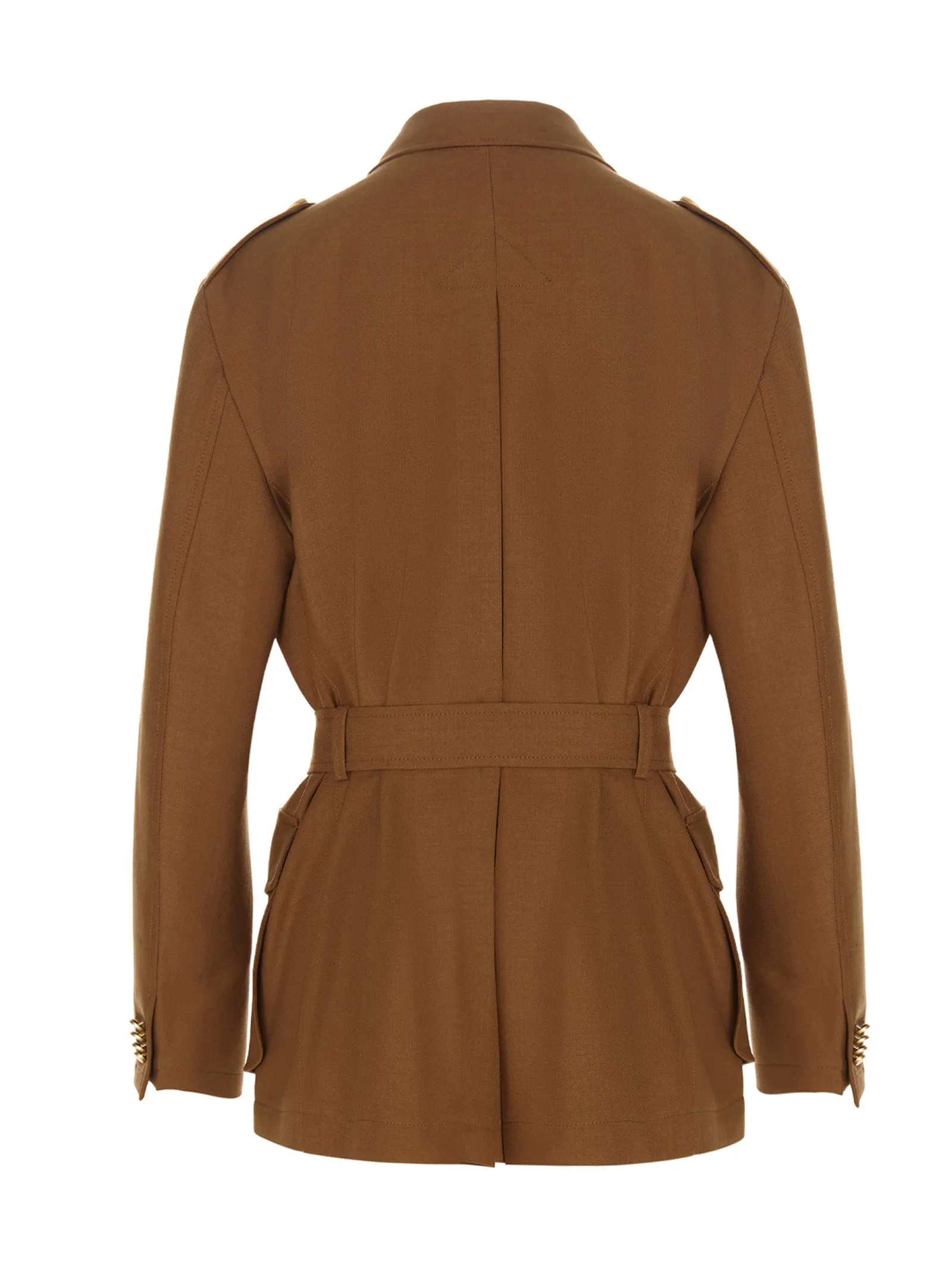 Tagliatore Belted Buttoned Jacket
