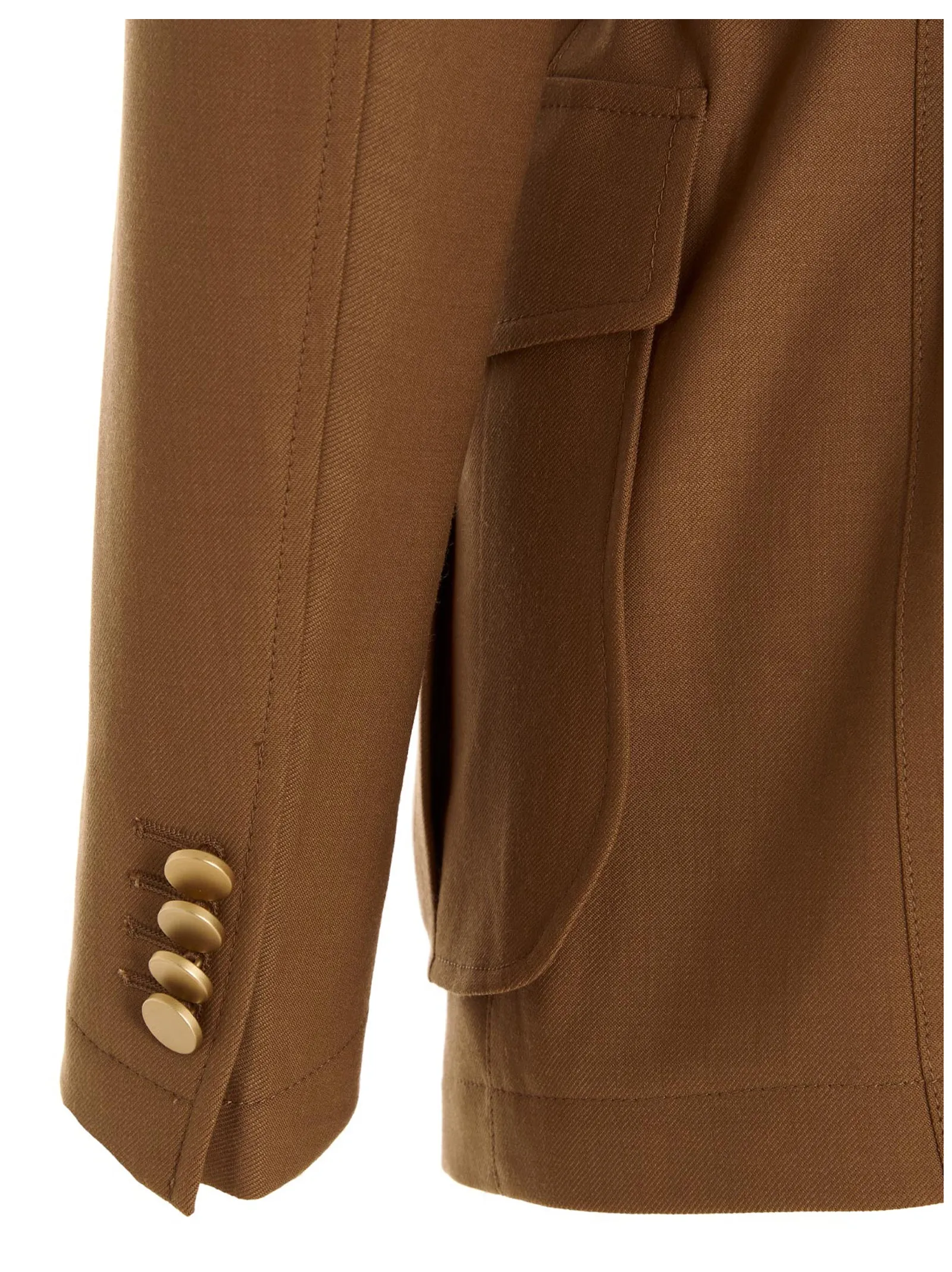 Tagliatore Belted Buttoned Jacket