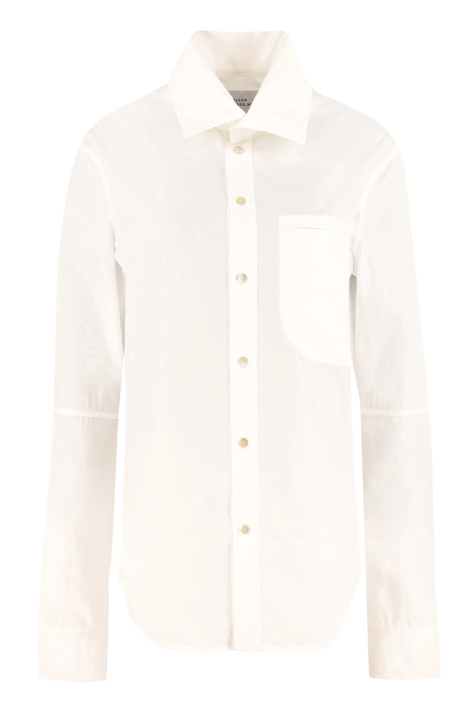 Telfar Poplin Tailored Shirt