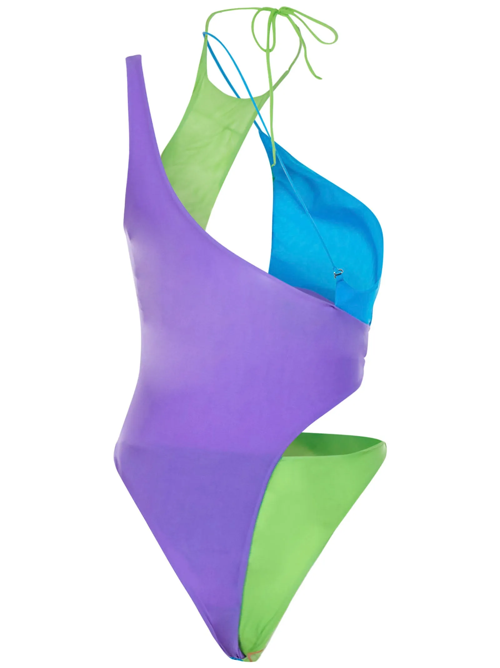 The Attico Cut-Out Detailed Swimsuit