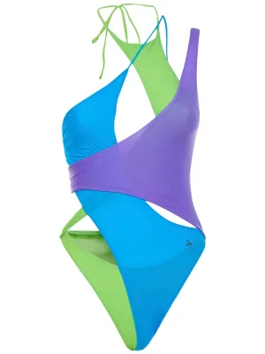 The Attico Cut-Out Detailed Swimsuit