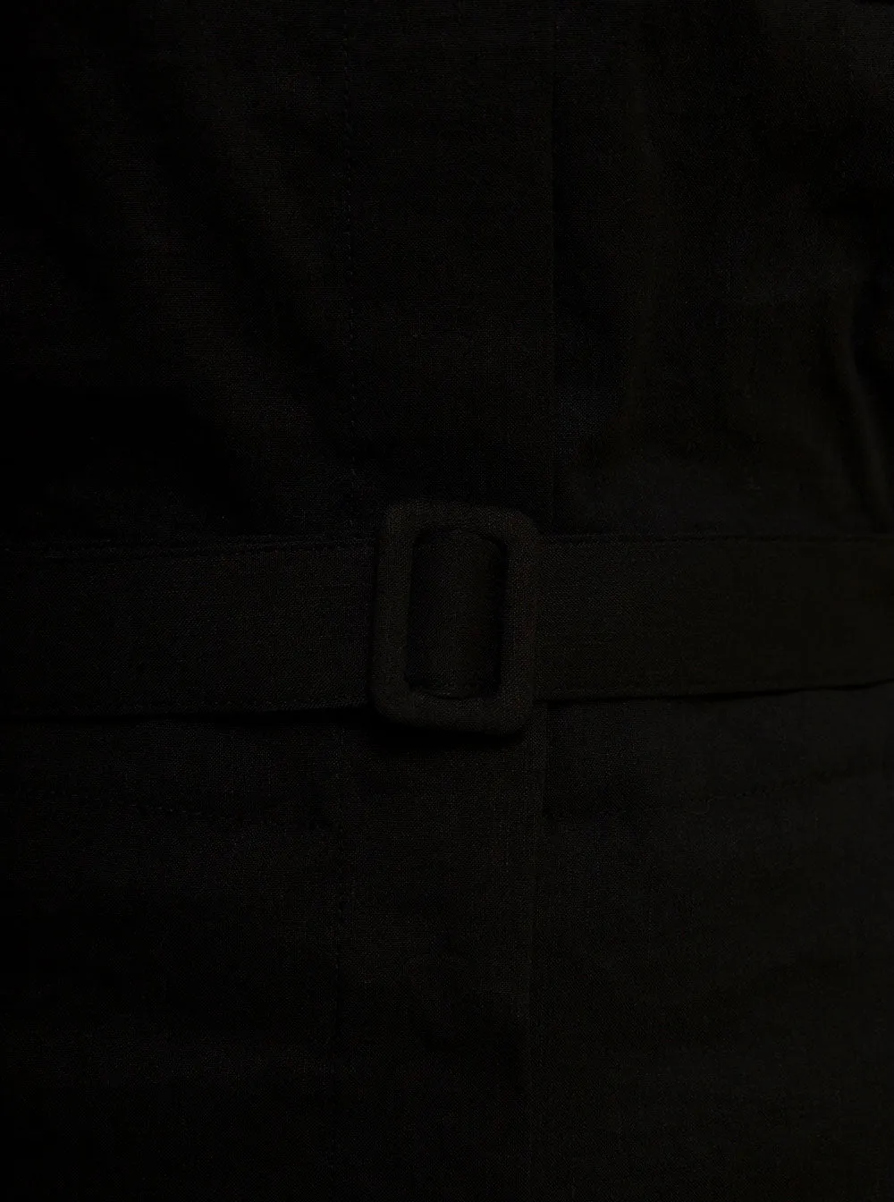 Theory Mini Belted Shirt Dress