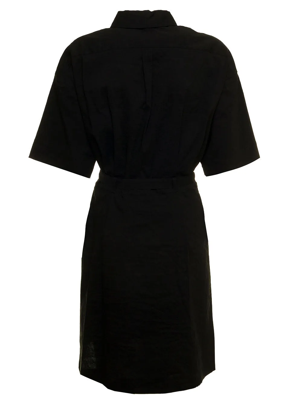 Theory Mini Belted Shirt Dress