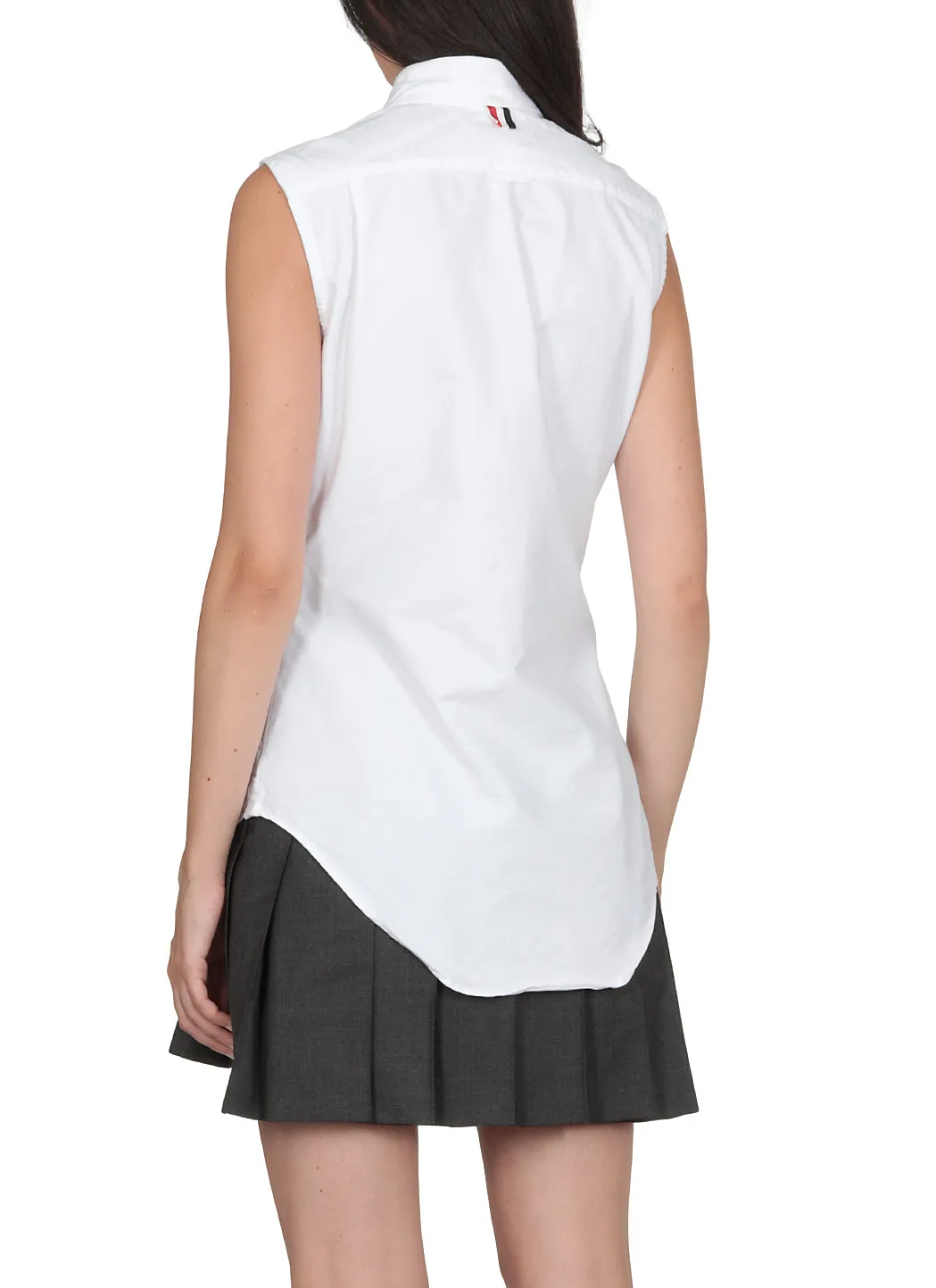 Thom Browne Sleeveless Buttoned Shirt