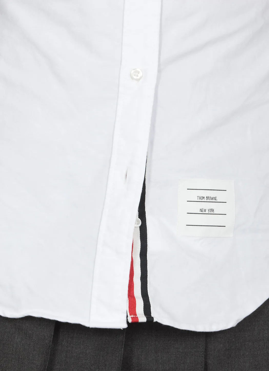 Thom Browne Sleeveless Buttoned Shirt