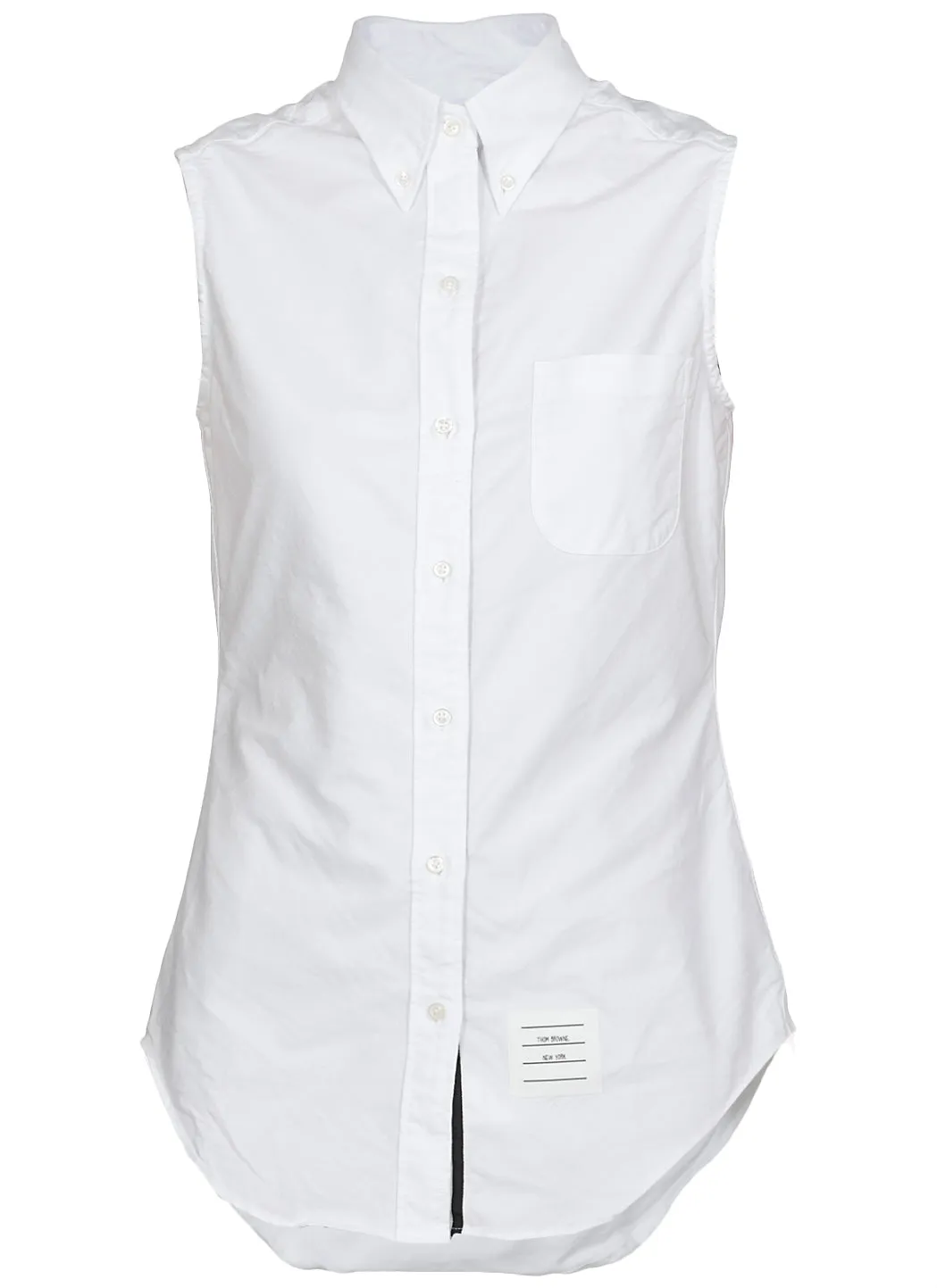 Thom Browne Sleeveless Buttoned Shirt