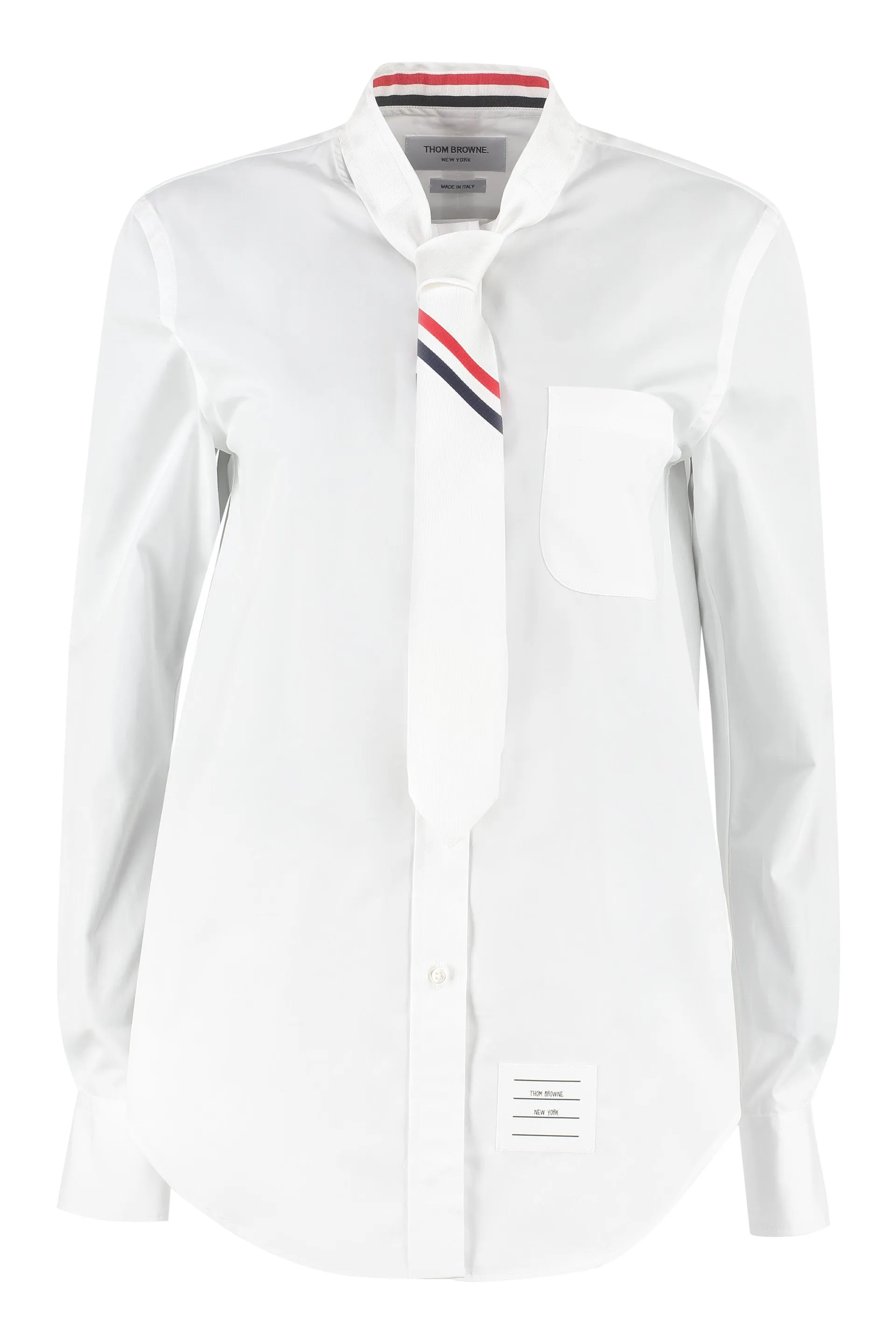 Thom Browne Tie-Detailed Shirt
