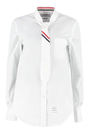 Thom Browne Tie-Detailed Shirt