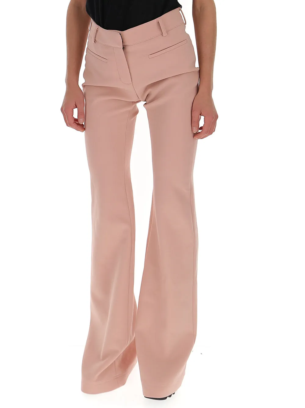 Tom Ford Flared Mid Rise Suit Pants