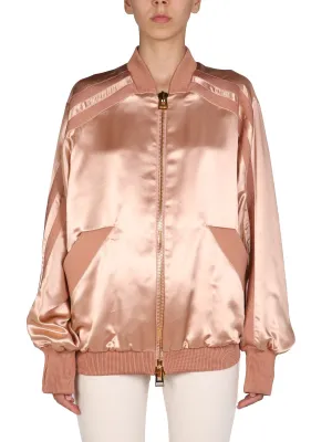Tom Ford Varsity Neck Zipped Jacket
