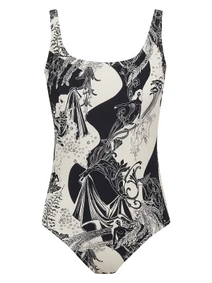Tory Burch Floral Printed Swim Suit