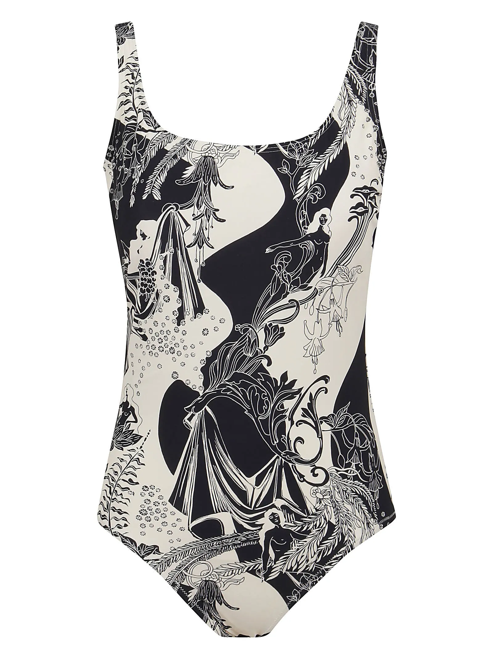 Tory Burch Floral Printed Swim Suit