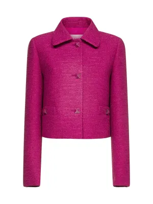 Valentino Crisp Tweed Jacket