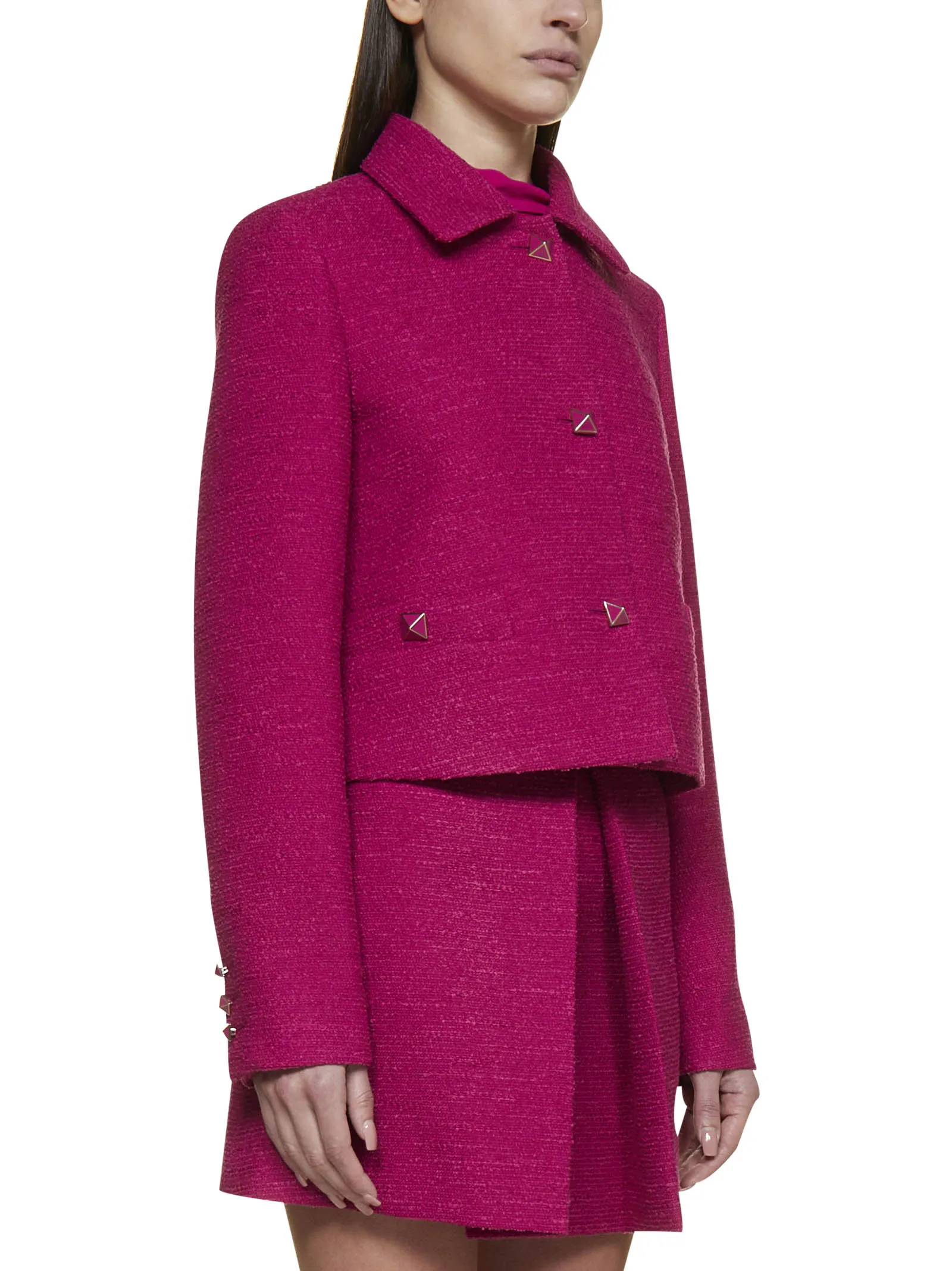 Valentino Crisp Tweed Jacket