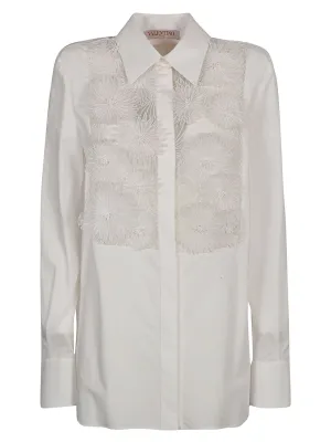Valentino Drawstring Long-Sleeved Shirt