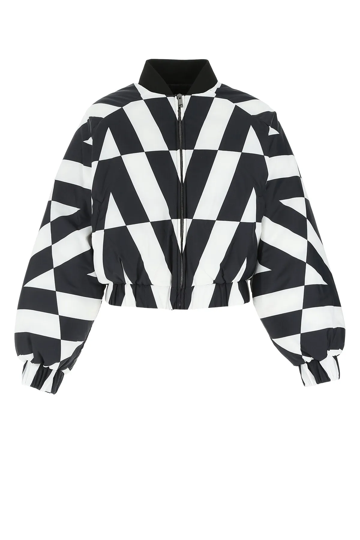 Valentino Printed Cropped Jacket