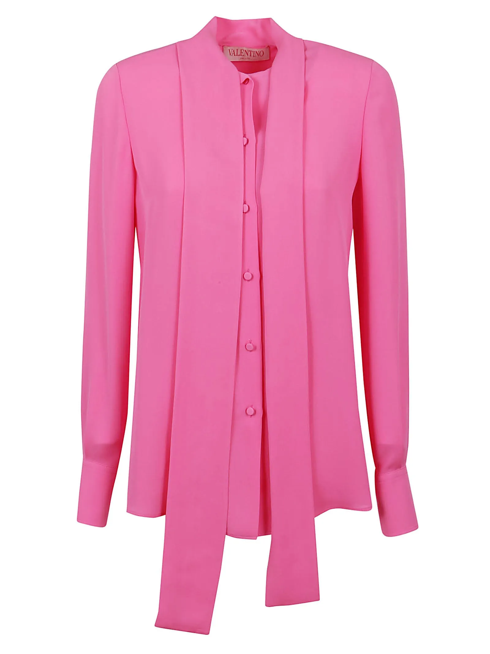 Valentino Pussy Bow Collar Shirt