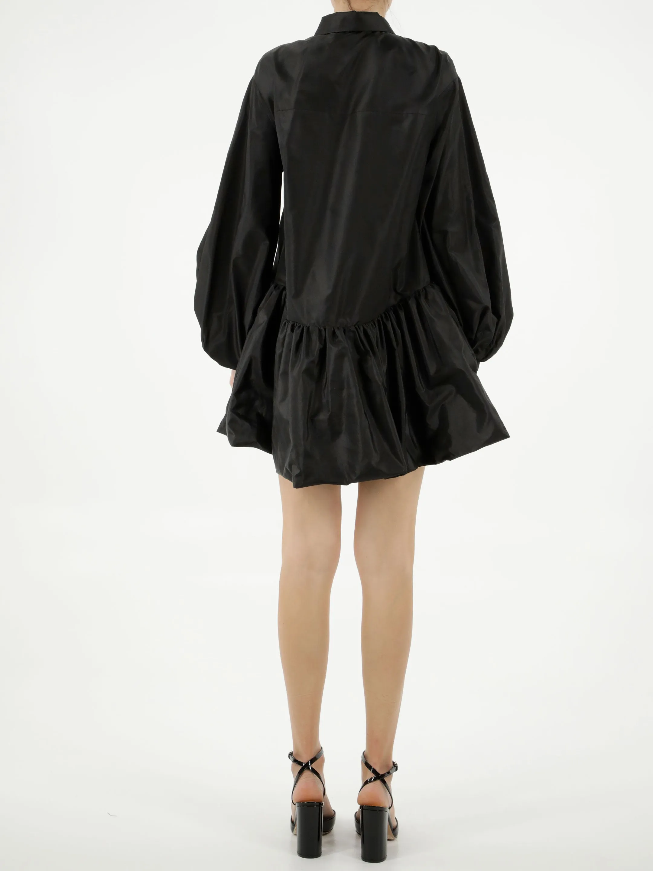 ValentinoLong-Sleeved Mini Shirt Dress