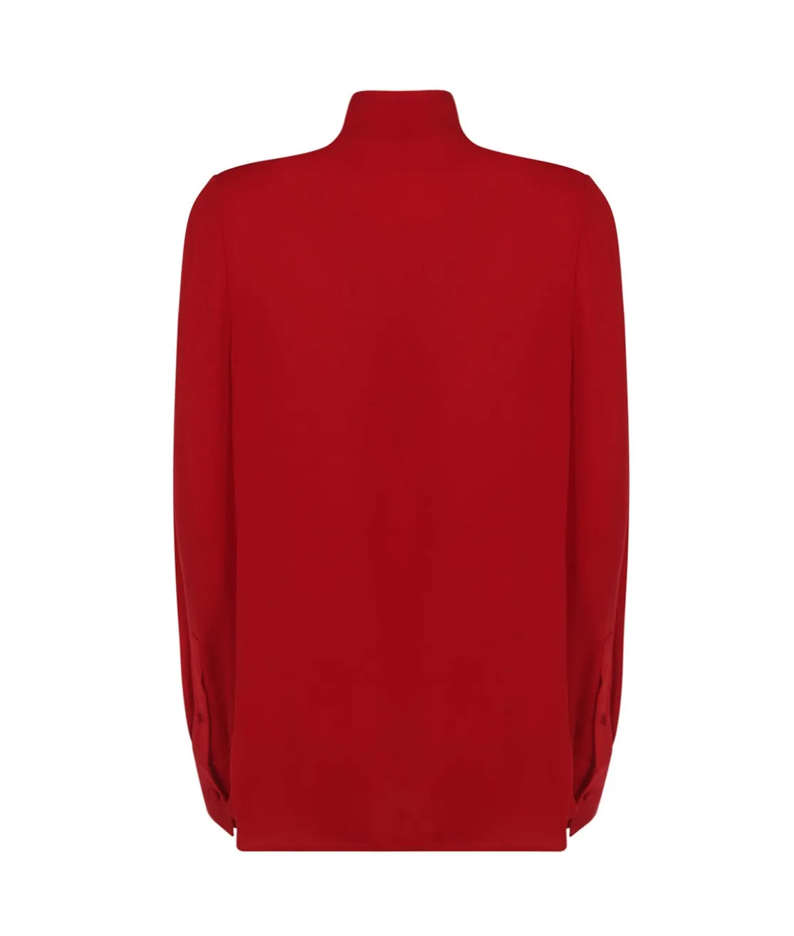 ValentinoPussy-Bow Long-Sleeved Shirt