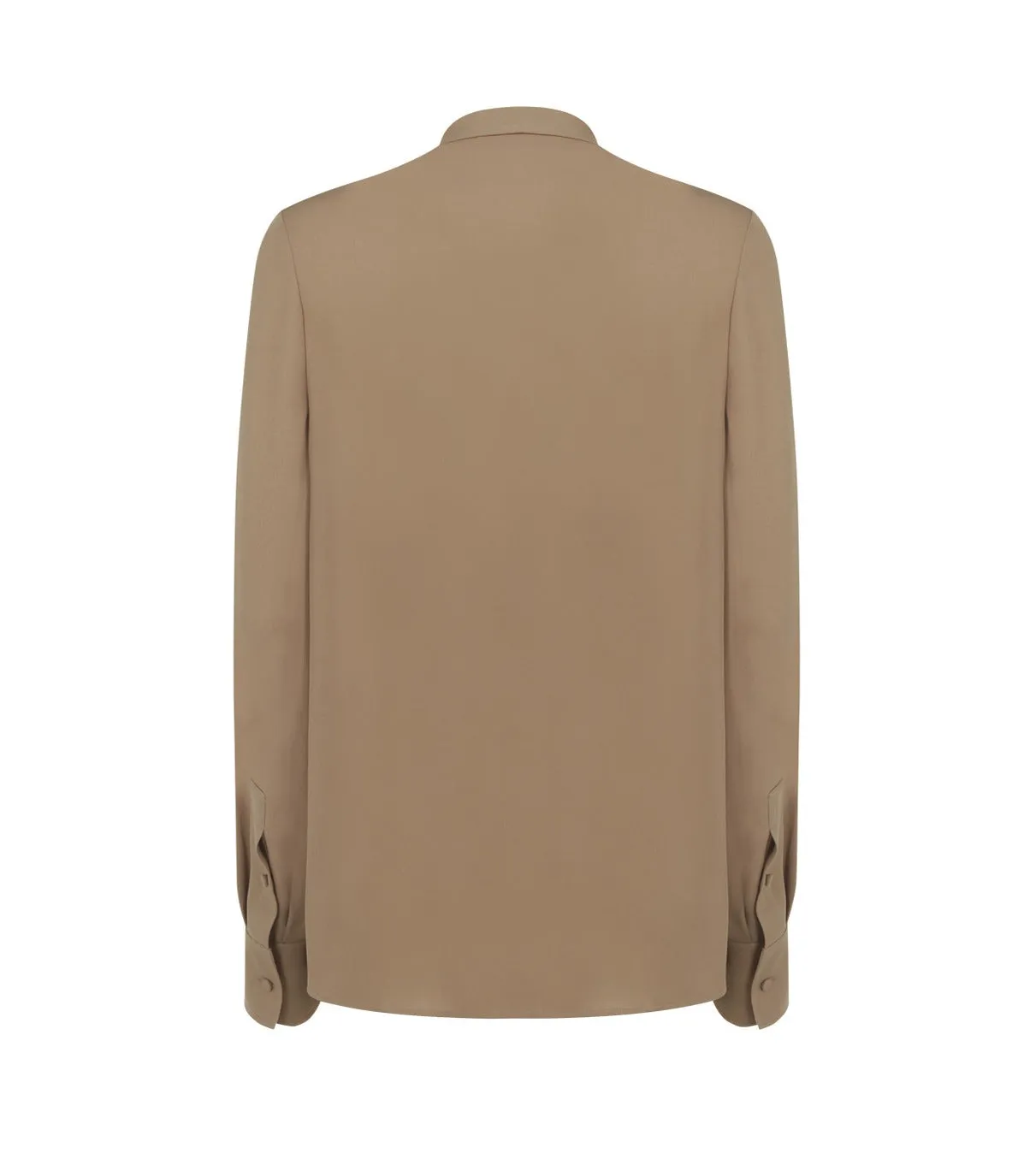 ValentinoPussy-Bow Long-Sleeved Shirt
