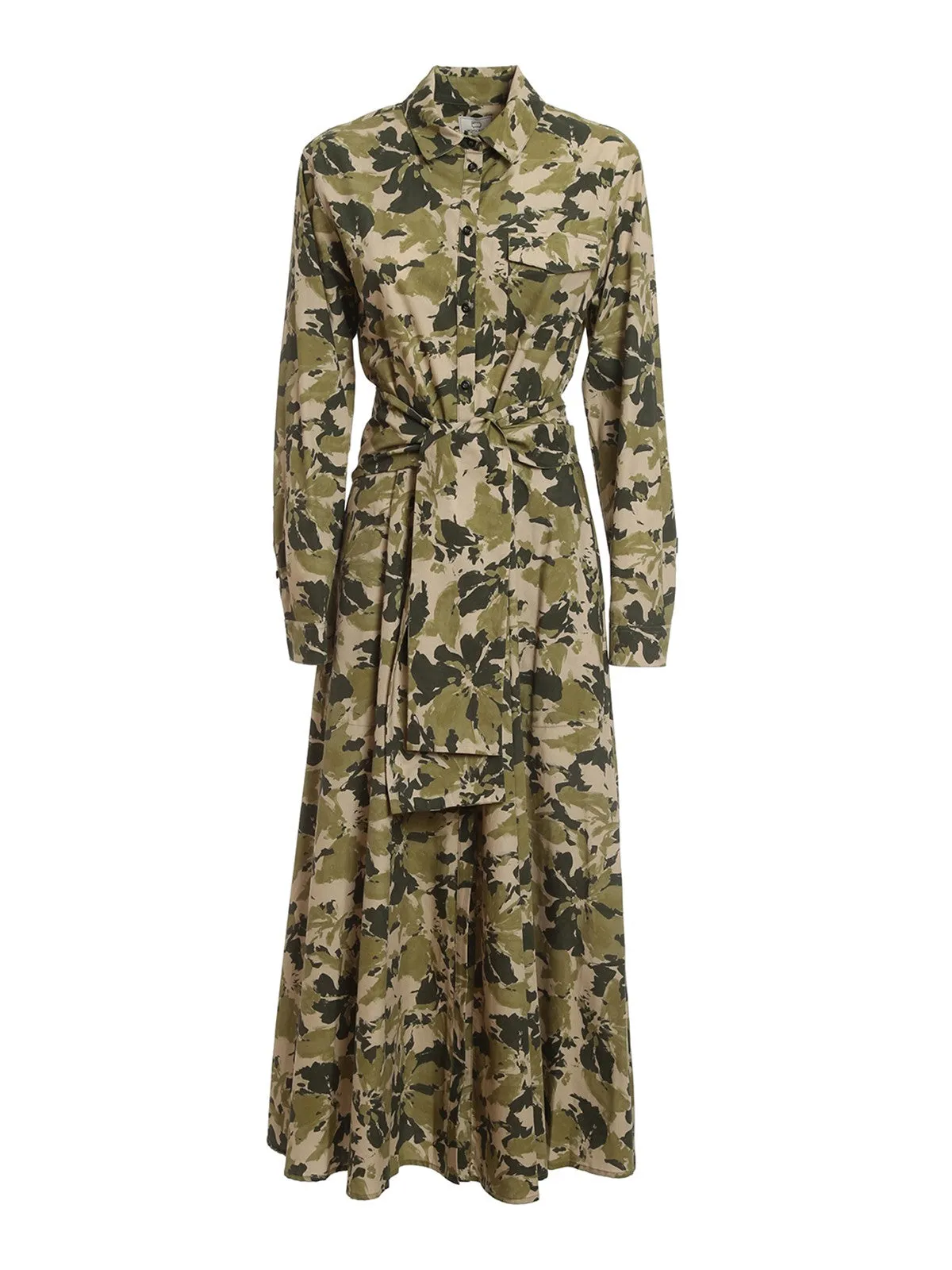 Woolrich Feather Printed Shirt Dress