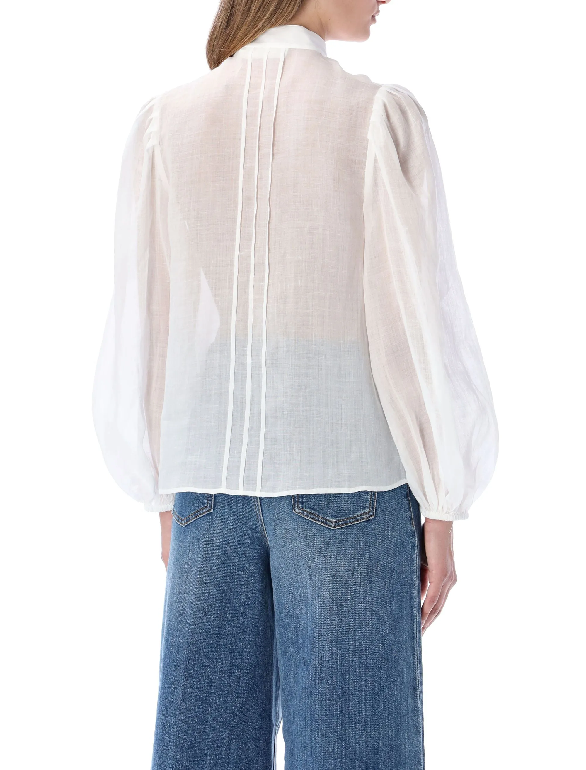 Zimmermann Jude Scallop Frill Shirt